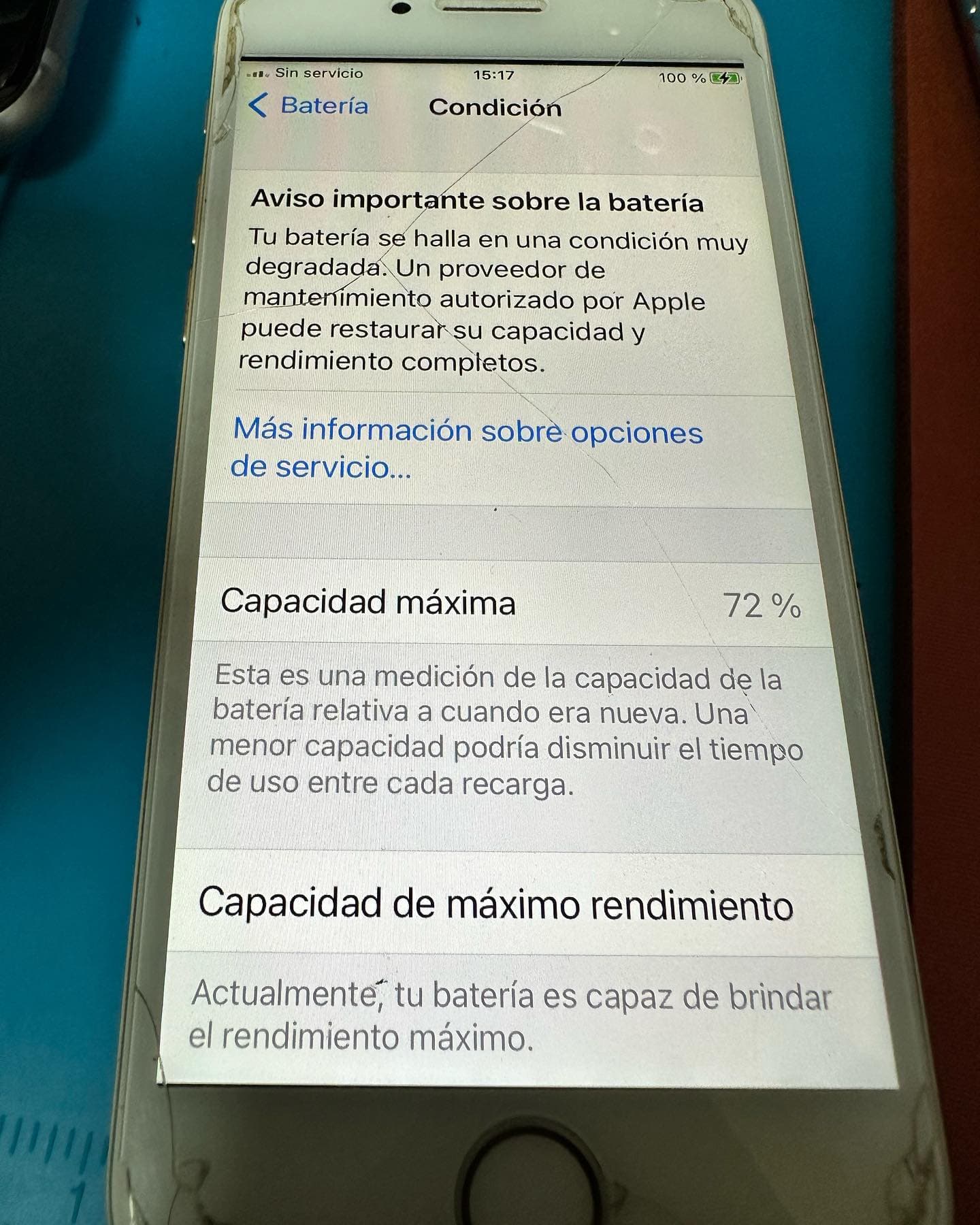 Diagnóstico de batería