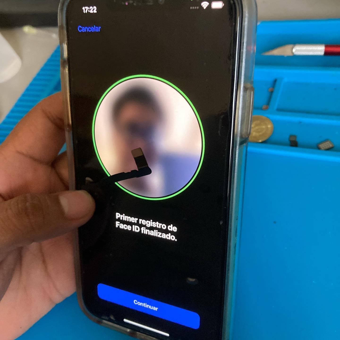 Reparación de Face ID
